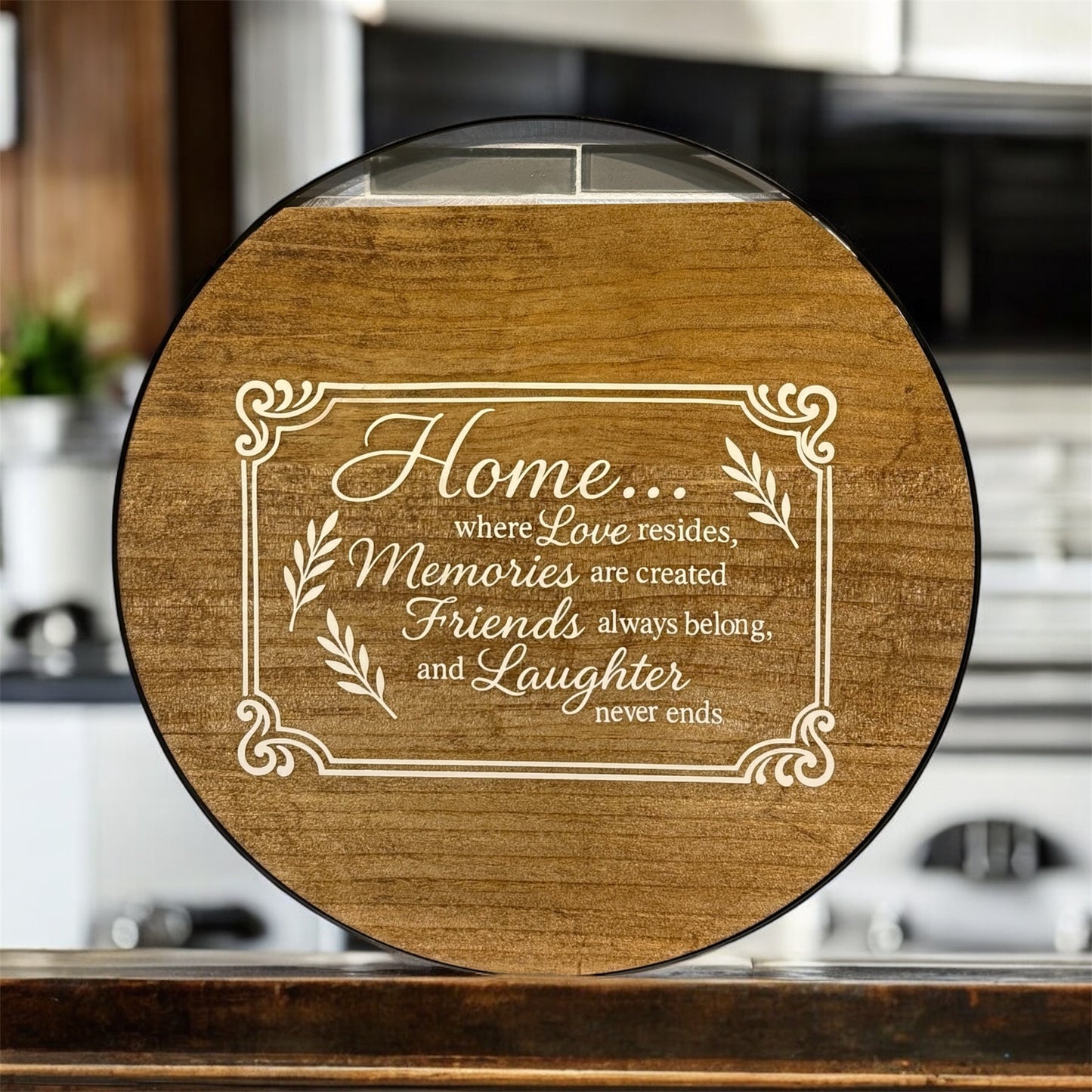 Kitchen Wood Decor