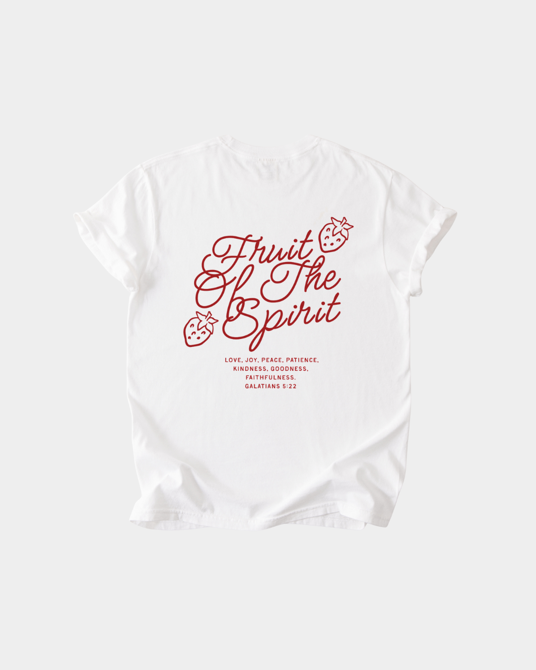 SBG Co. - Fruit of the Spirit ๐ Adult Tee: Cream
