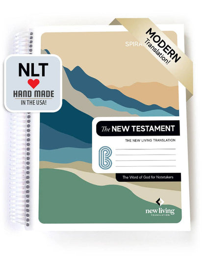 Spiral Bible - Spiral Bible™ - NLT - New Testament - Mountains