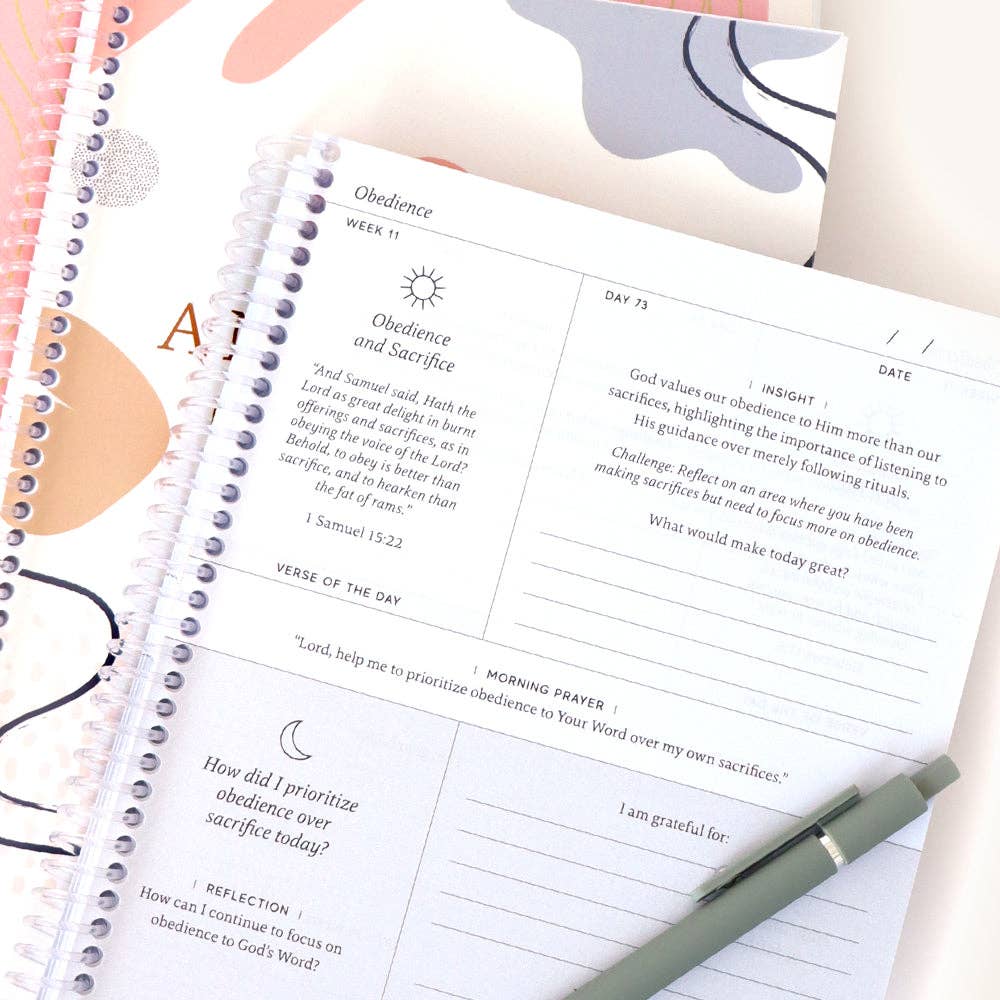 Spiral Bible - Anchored In His Word: A 90 Day Devotional