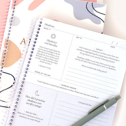 Spiral Bible - Anchored In His Word: A 90 Day Devotional