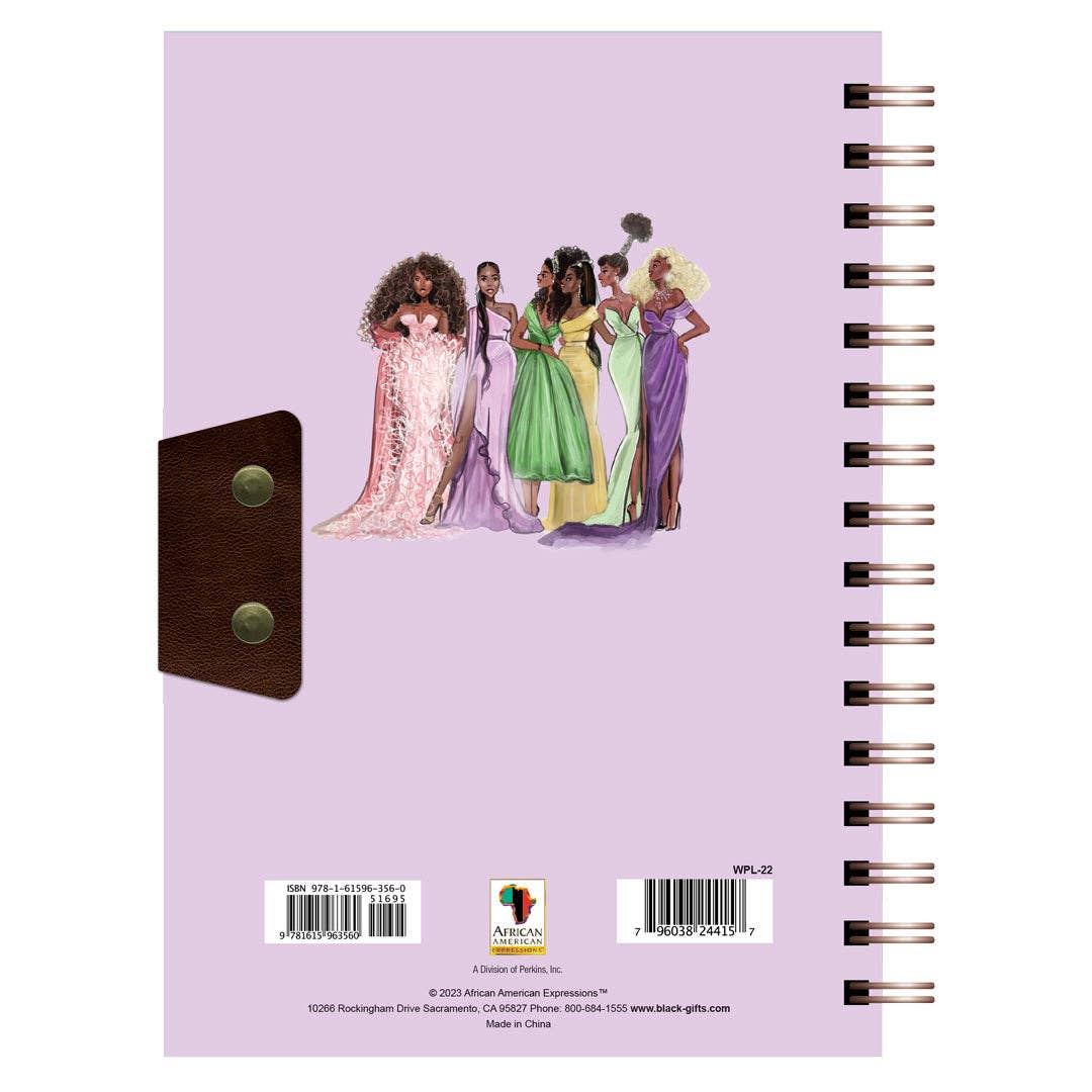 African American Expressions - 2024 Sister Friends Weekly Planner