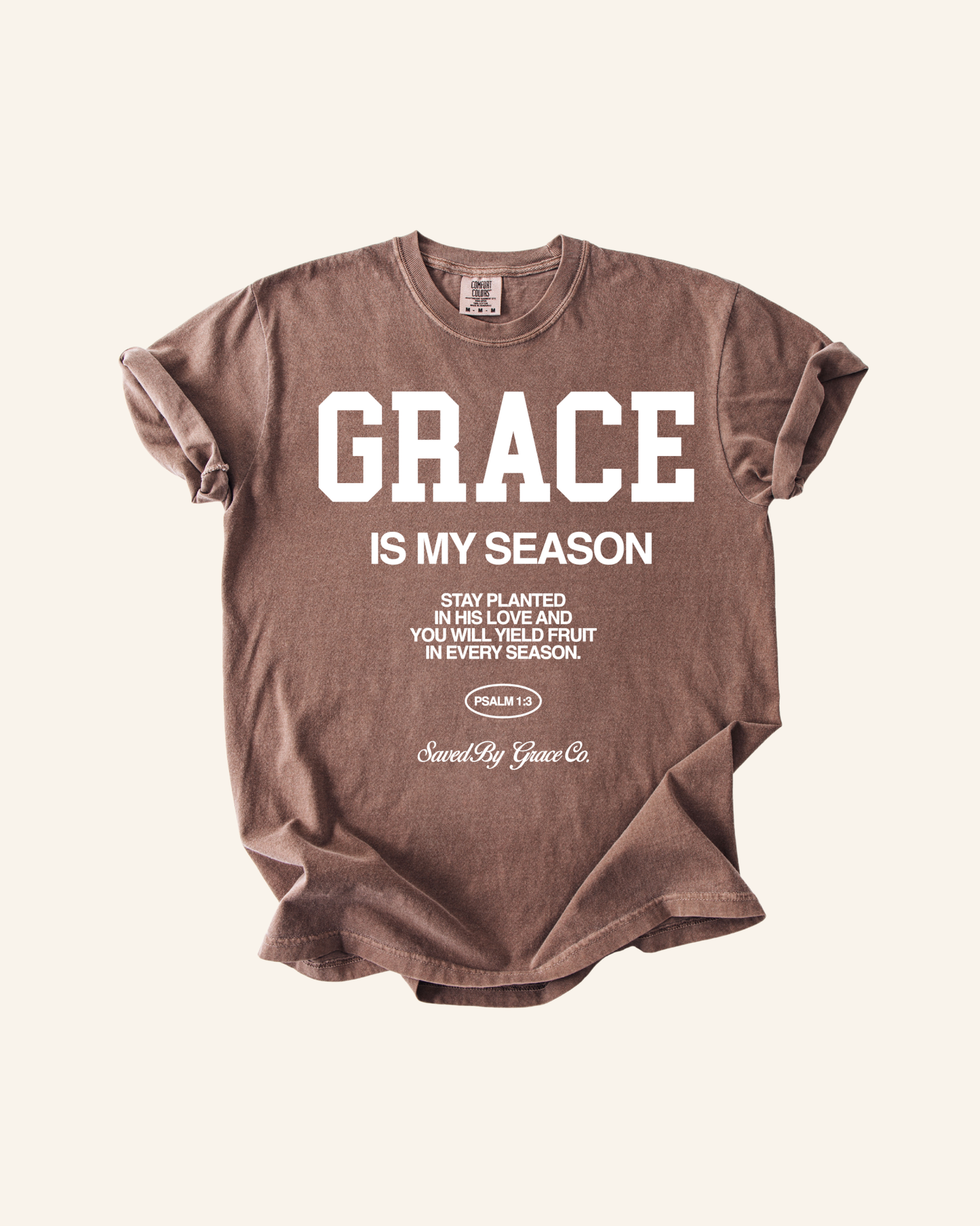 SBG Co. - Grace is my Season Unisex Tee: Small