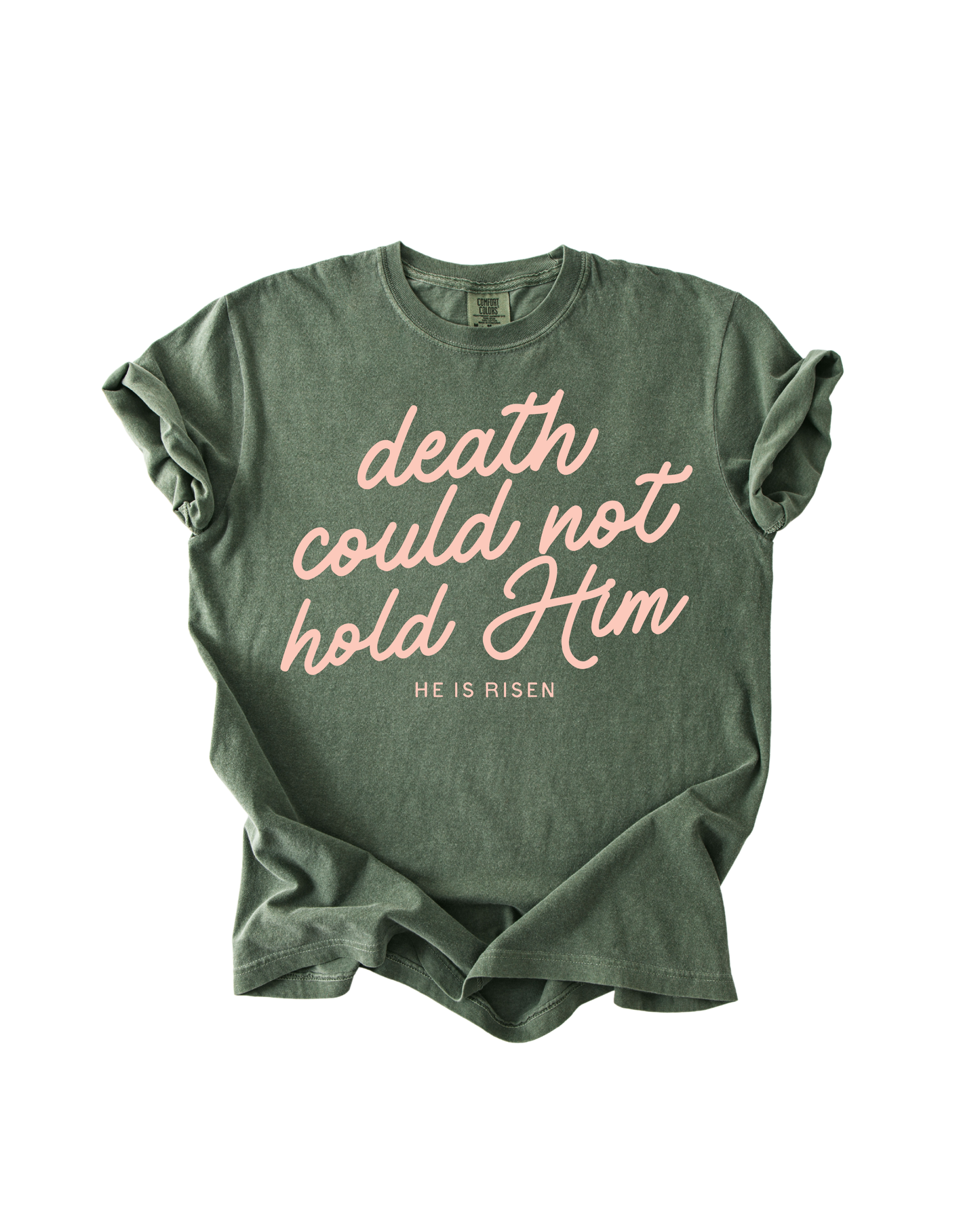 SBG Co. - Death Could Not Hold Him Easter Tee: Blue / Small
