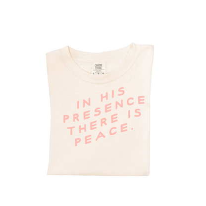 SBG Co. - In His Presence, There Is Peace Tee 🌿: Forest Green / Small