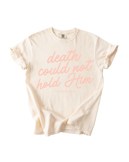 SBG Co. - Death Could Not Hold Him Easter Tee: Blue / Small
