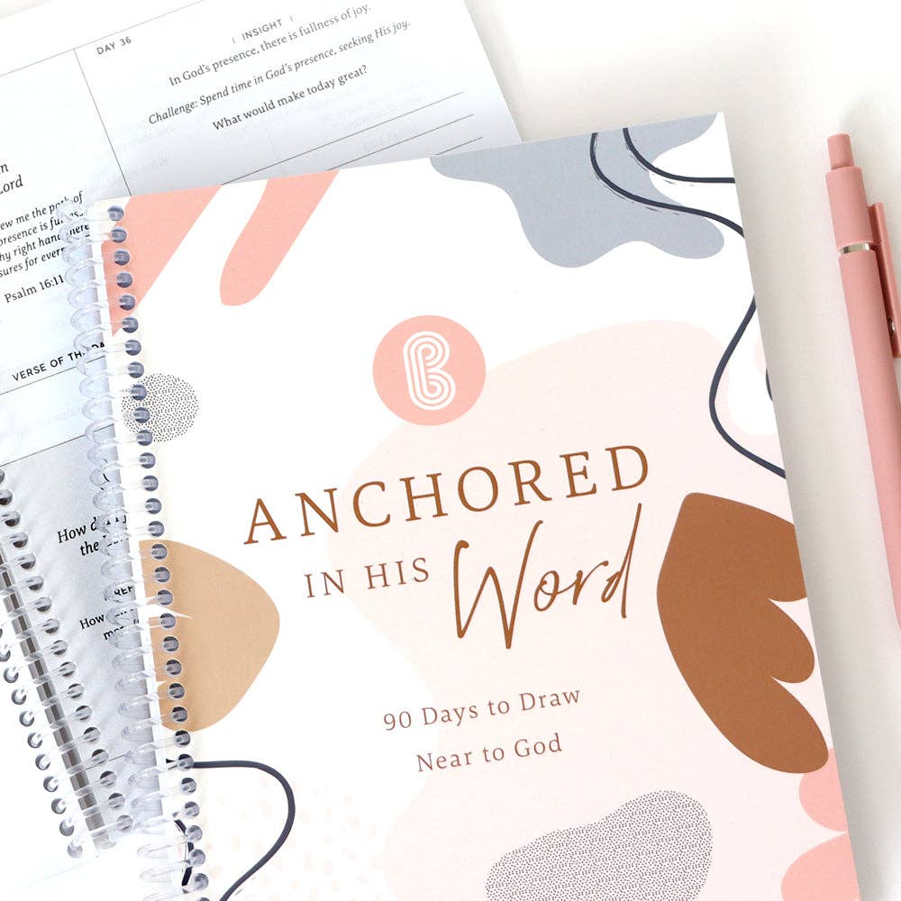 Spiral Bible - Anchored In His Word: A 90 Day Devotional