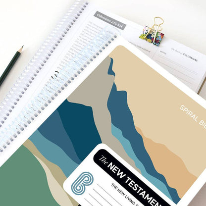 Spiral Bible - Spiral Bible™ - NLT - New Testament - Mountains