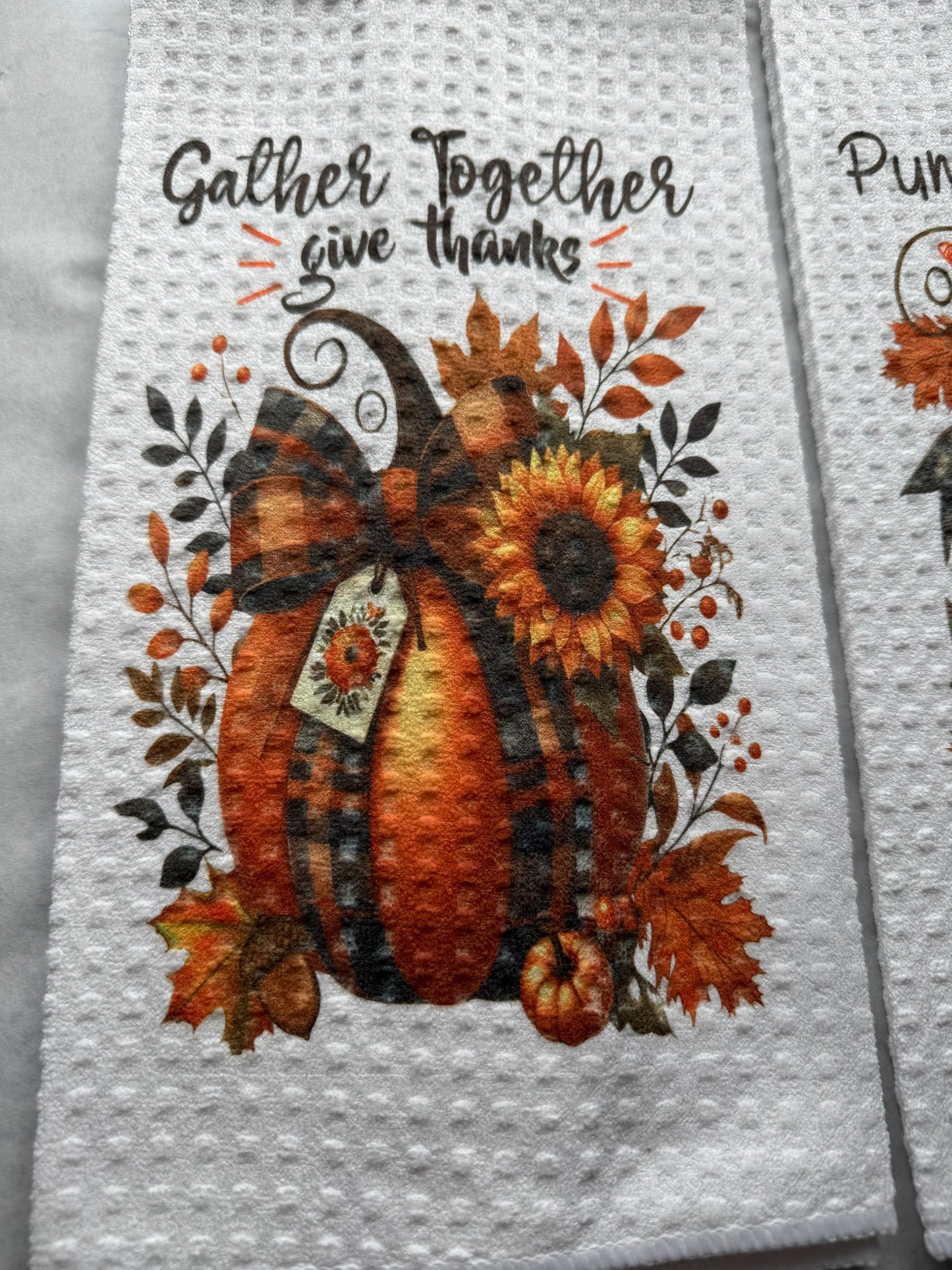 Pumpkin Kisses & Gather Together Give Thanks