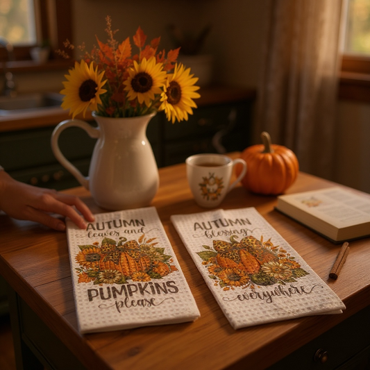 Autumn Blessings & Autumn Leaves