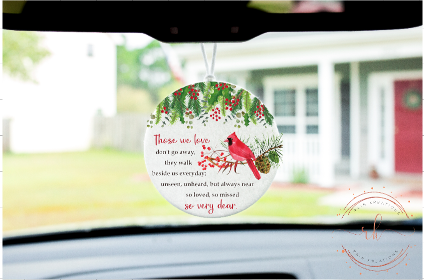 In Memory Christmas Ornament