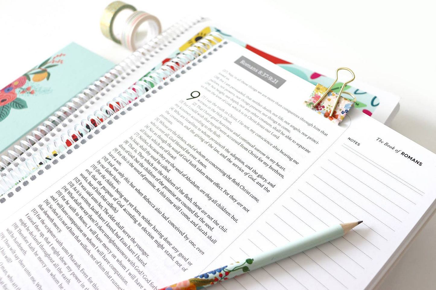 Spiral Bible - Spiral Bible™ - KJV New Testament - Field of Flowers