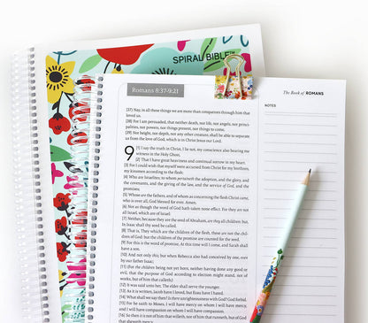 Spiral Bible - Spiral Bible™ - KJV New Testament - Field of Flowers