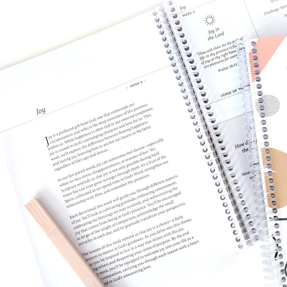 Spiral Bible - Anchored In His Word: A 90 Day Devotional