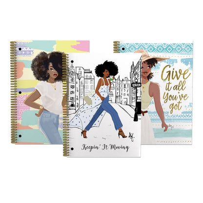 African American Expressions - Sister Friends Notebook Set (Large)