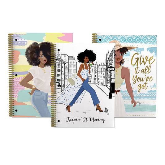 African American Expressions - Sister Friends Notebook Set (Large)