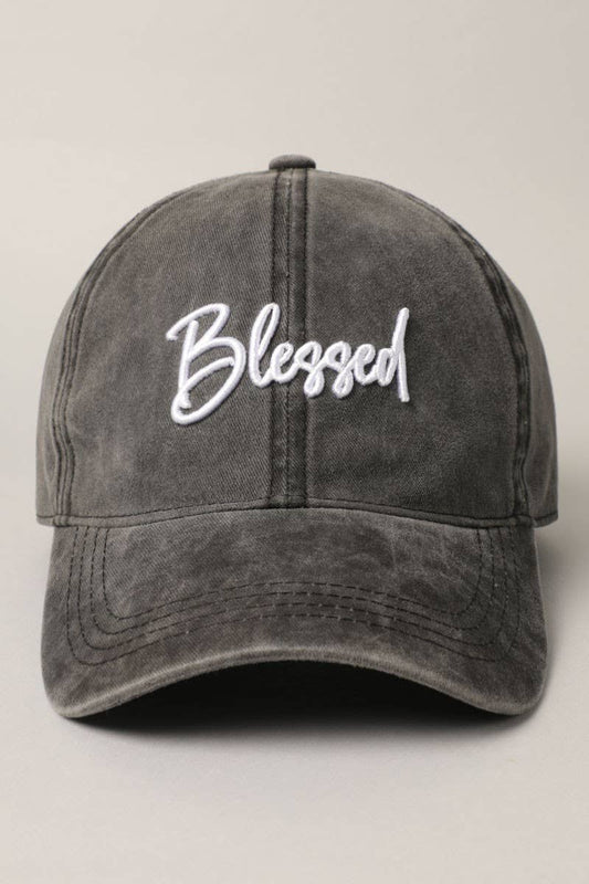 Blessed 3D Embroidery Baseball Dad Hat Cap