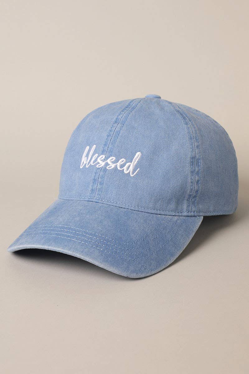 Blessed Embroidered Baseball Caps